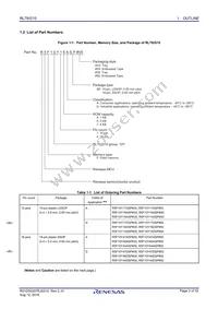 R5F10Y16DSP#30 Datasheet Page 3