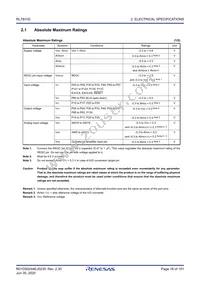 R5F1177AGNA#U0 Datasheet Page 16