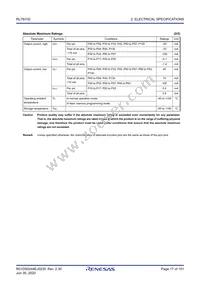 R5F1177AGNA#U0 Datasheet Page 17