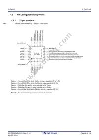 R5F11CCCMBG#U0 Datasheet Page 4