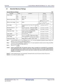 R5F11CCCMBG#U0 Datasheet Page 12