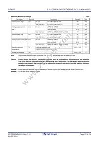 R5F11CCCMBG#U0 Datasheet Page 13