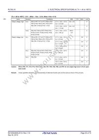 R5F11MPGAFB#30 Datasheet Page 20