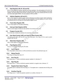 R5F21154DSP#U0 Datasheet Page 13