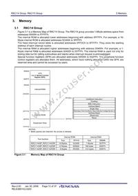 R5F21154DSP#U0 Datasheet Page 15