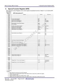 R5F21154DSP#U0 Datasheet Page 17