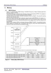 R5F21193DSP#U0 Datasheet Page 18