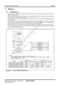 R5F2120AJFP#U0 Datasheet Page 15