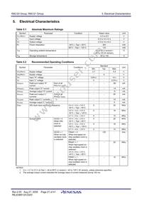 R5F2120AJFP#U0 Datasheet Page 23