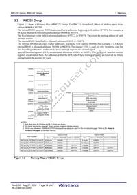 R5F2120CKFP#W4 Datasheet Page 16