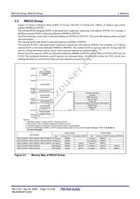 R5F2122AKFP#U0 Datasheet Page 16