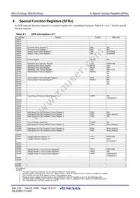 R5F21254SDFP#U0 Datasheet Page 20