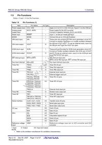 R5F212DCSDFP#V2 Datasheet Page 15