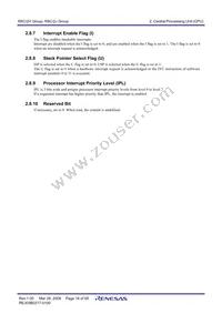 R5F212H1SDSP#U0 Datasheet Page 18