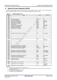 R5F21334GKFP#V0 Datasheet Page 18