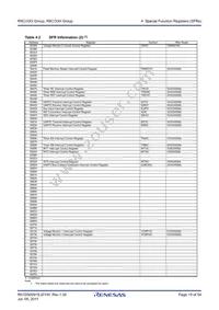 R5F21334GKFP#V0 Datasheet Page 19