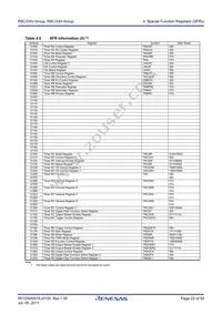 R5F21334GKFP#V0 Datasheet Page 22