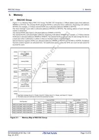R5F21335CNFP#50 Datasheet Page 13