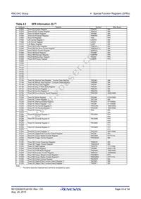 R5F21346CDFP#30 Datasheet Page 19