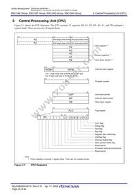 R5F2134CFJFP#U0 Datasheet Page 22