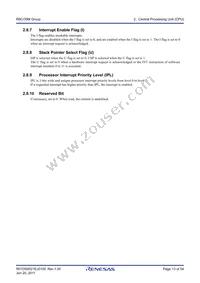 R5F2135CMNFP#X4 Datasheet Page 13