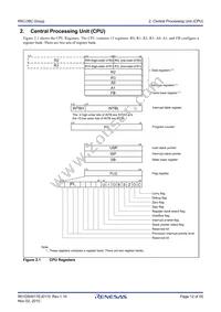 R5F21387CDFP#V0 Datasheet Page 12