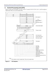 R5F2138CWKFP#W4 Datasheet Page 20