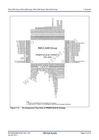 R5F2L3ACMNFP#31 Datasheet Page 19