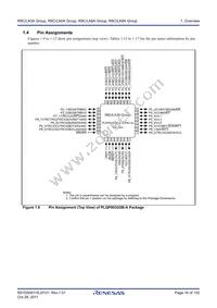 R5F2LA8AANFP#V0 Datasheet Page 16