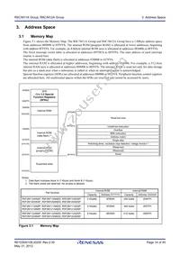R5F2M120ADSP#W4 Datasheet Page 14
