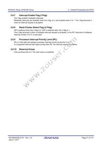 R5F35L23JFE#U0 Datasheet Page 21