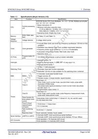 R5F35L2EDFE#U0 Datasheet Page 4