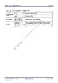 R5F35L33DFF#U0 Datasheet Page 18