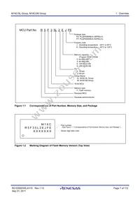 R5F35L36JFF Datasheet Page 7