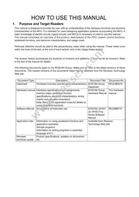 R5F3640MDFB#UZ Datasheet Page 6