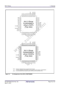 R5F5111JADNF#U0 Datasheet Page 15