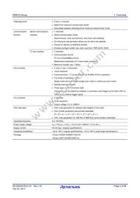 R5F56107WDBG#U0 Datasheet Page 4