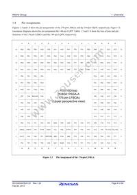 R5F56107WDBG#U0 Datasheet Page 8