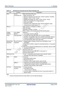 R5F6416JADFD#UA Datasheet Page 4