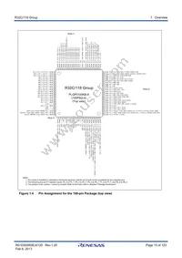 R5F64189PFD#UB Datasheet Page 15