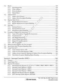 R5S72030W200FP Datasheet Page 13