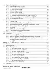 R5S72030W200FP Datasheet Page 22