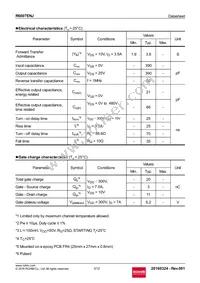 R6007ENJTL Datasheet Page 3