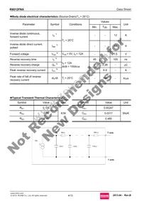 R6012FNX Datasheet Page 4