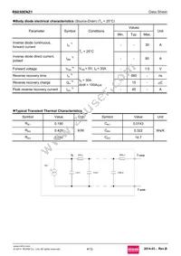 R6030ENZ1C9 Datasheet Page 4