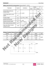 R6046ANZ1C9 Datasheet Page 4