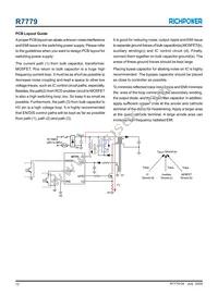 R7779AGS Datasheet Page 12