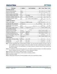 R7780AGS Datasheet Page 5