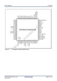 R7FS3A17C3A01CFM#AA0 Datasheet Page 21