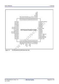 R7FS3A37A3A01CFM#AA0 Datasheet Page 22